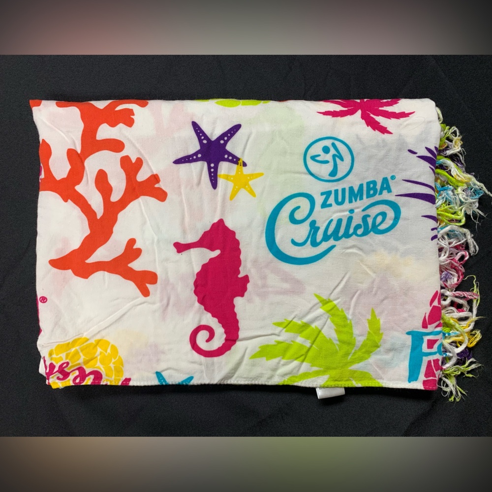 Zumba Wear Sarong Zumba Cruise Like New - Picture 3 of 5
